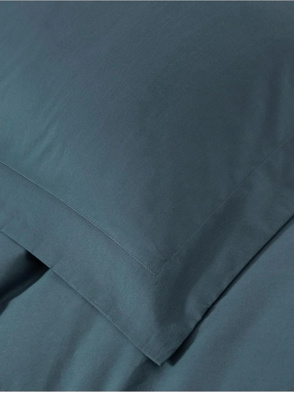 Steel blue 100% cotton king comforter set